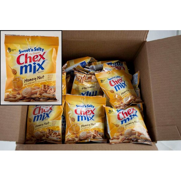 Chex Mix Chex Mix Snack Mix Single Serve Honey Nut 1.75 oz., PK60 16000